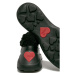 Černé kožené zateplené boty - LOVE MOSCHINO