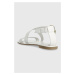 Kožené sandály U.S. Polo Assn. LINDA dámské, bílá barva, LINDA001D
