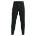 Under Armour Men's UA Essential Fleece Joggers Black/White Fitness kalhoty