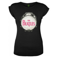 The Beatles tričko, Drum Fuchsia Glitter, dámské