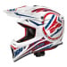 AXO Jump off-road helma bílá/červená/modrá