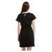 Meatfly dámské šaty Lotie Black | Černá | 100% bavlna