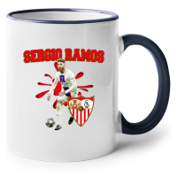Keramický hrnek s potiskem Sergio Ramos-  hrnek pro milovníky fotbalu