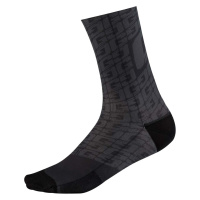 GAERNE Cyklistické ponožky klasické - MONOGRAM - šedá/antracitová