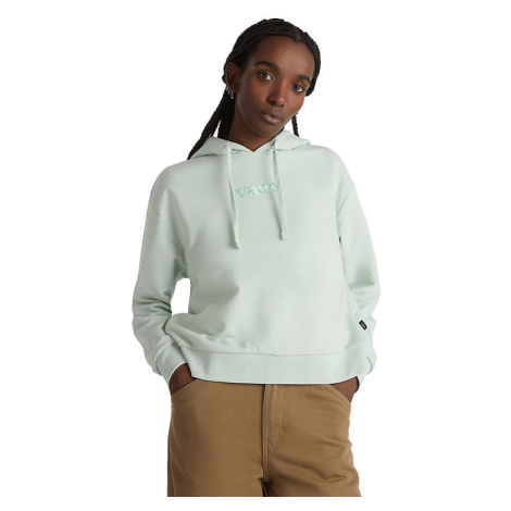 VANS Essential Relaxed Fit Pullover Hoodie Women Green, Size