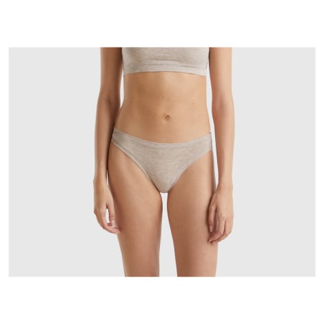 Benetton, Low Rise Underwear In Super Stretch Organic Cotton United Colors of Benetton