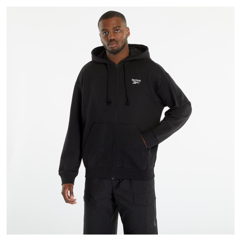 Reebok Classics Small Vector Zip-Up Hoodie Black