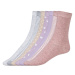 esmara® Dámské ponožky s BIO bavlnou, 7 párů (lila fialová / růžová / béžová / šedá)