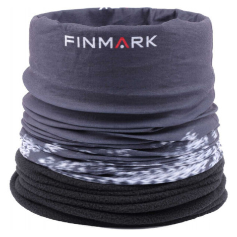 Finmark FSW-116 Multifunkční šátek, tmavě šedá, velikost