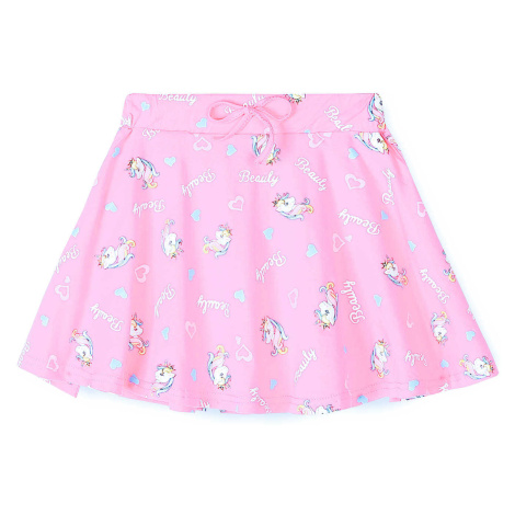 Dívčí sukně - KUGO HS0629, světle růžová Barva: Růžová