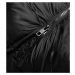 Dlouhá černá dámská zimní bunda (23070-1)