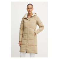 Péřová bunda Jack Wolfskin Nordlicht dámská, béžová barva, zimní, A60038