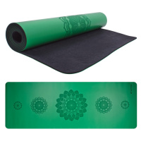 Gumová jóga podložka Sportago Indira 183x66 cm - zelená