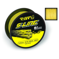 Black Cat Šňůra S-Line Žlutá Varianta: 99lb, Nosnost: 45kg, Průměr: 0,42mm