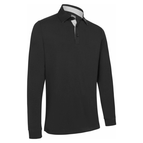 Callaway Long Sleeve Performance Mens Polo Caviar