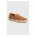 Semišové espadrilky Toms Alonso Loafer Rope hnědá barva, 10020876