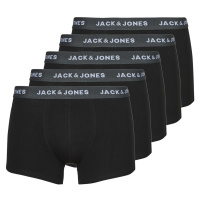 Jack & Jones JACHUEY TRUNKS 5 PACK Černá