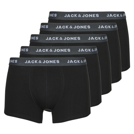 Jack & Jones JACHUEY TRUNKS 5 PACK Černá