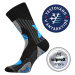 Voxx Vision Unisex froté ponožky BM000000624700100484 černá - modrá