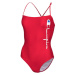 Champion SWIMMING SUIT Dámské jednodílné plavky, červená, velikost