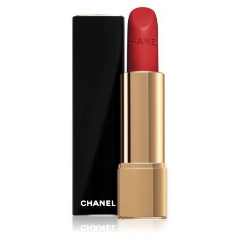 Chanel Rouge Allure Velvet sametová rtěnka s matným efektem odstín 56 Rouge Charnel  3,5 g
