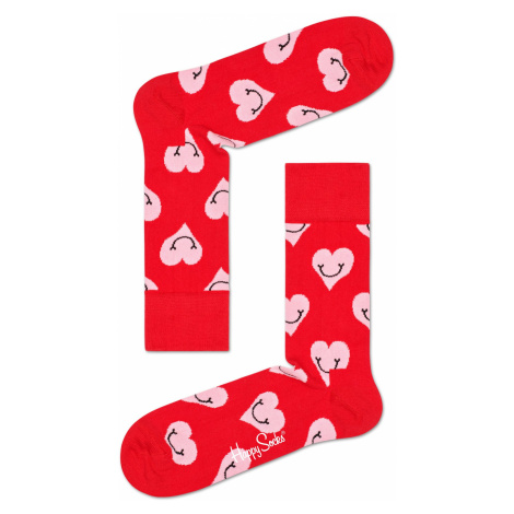 Smiley Heart Sock