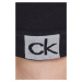 Legíny Calvin Klein dámské, černá barva, hladké