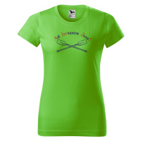 DOBRÝ TRIKO Dámské tričko pro vodačku Ahoj Barva: Apple green