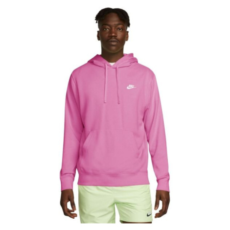 Nike SPORTSWEAR CLUB Pánská mikina, růžová, velikost
