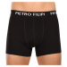 Pietro Filipi 3PACK pánské boxerky černé XXL