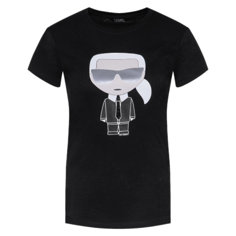 Černé tričko - KARL LAGERFELD | ikonik
