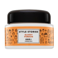 Alfaparf Milano Style Stories Glossy Pomade pomáda na vlasy pro silnou fixaci 100 ml