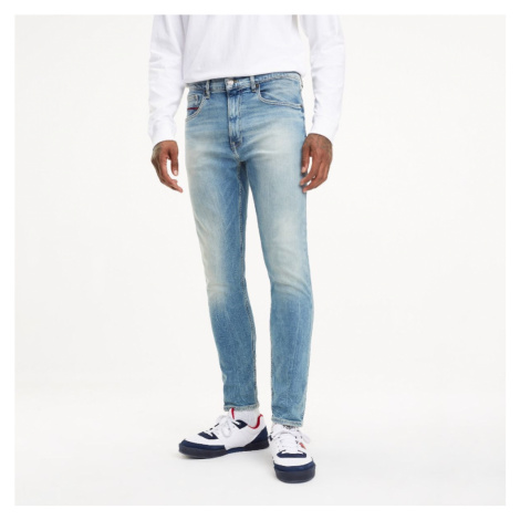 Tommy Hilfiger pánské světle modré džíny Modern