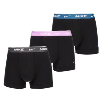 Nike EVERY DAY COTTON STRETCH Pánské boxerky, černá, velikost