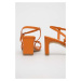 Kožené sandály Vagabond Shoemakers LUISA oranžová barva, 5312.301.44