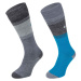 Eisbär SKI COMFORT 2 PACK Dámské zateplené ponožky, šedá, veľkosť