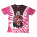 Notorious B.I.G. tričko, Neon Glow Dip Dye Wash Pink, pánské