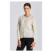 SVETR GANT D2. SPARKLING C-NECK CARDIGAN CREAM