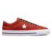 BOTY CONVERSE CONS ONE STAR PRO SUEDE - červená