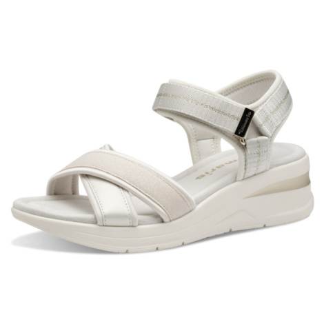 DÁMSKÉ SANDÁLY TAMARIS 1-28262-44 418 BÉŽOVÁ