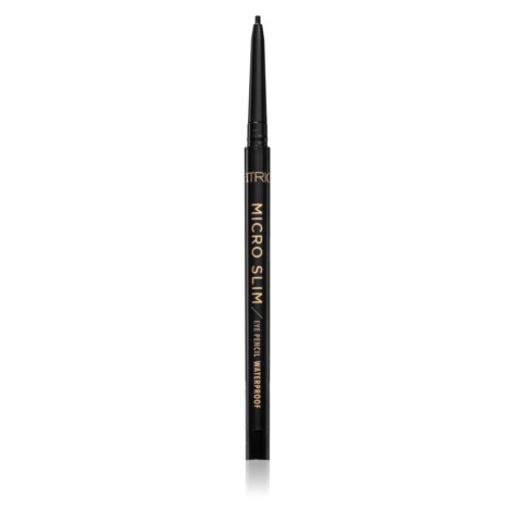 Catrice Micro Slim voděodolná tužka na oči odstín 010 Black Perfection 0.05 g