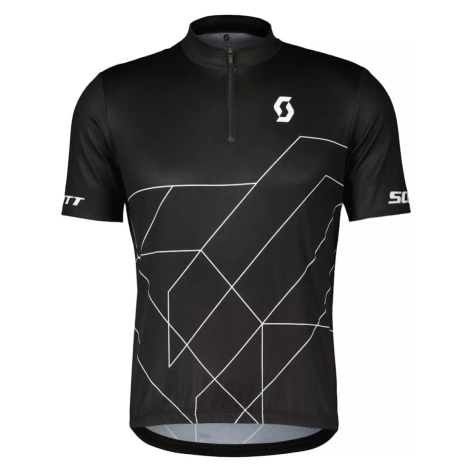 SCOTT Cyklistický dres s krátkým rukávem - RC TEAM 20 - bílá/černá