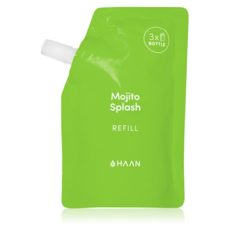 HAAN Hand Care Mojito Splash čisticí sprej na ruce s antibakteriální přísadou náhradní náplň 100