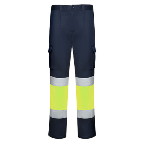 Roly Reflexní pracovní kalhoty HV9312 Navy Blue 55