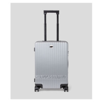 Kufr karl lagerfeld k/ikonik 2.0 karl hard trolley silver