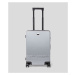 Kufr karl lagerfeld k/ikonik 2.0 karl hard trolley silver