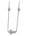 Oliver Weber Nadčasový stříbrný náhrdelník s křížkem Virtue 61192 (řetížek, přívěsek)