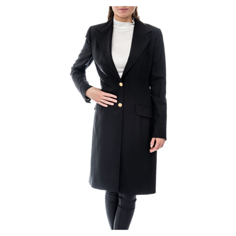 Černý vlněný kabát - DOLCE & GABANNA Dolce & Gabbana
