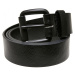 Synthetic Leather Thorn Buckle Casual Belt - black
