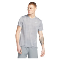 Nike DRI-FIT MILER Pánské tričko, šedá, velikost